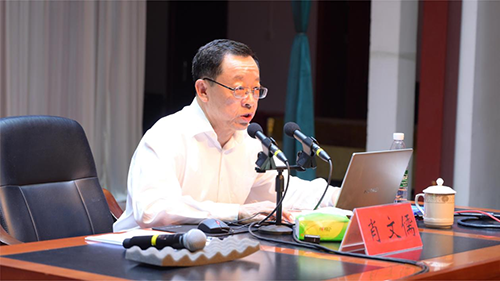 “时代楷模”肖文儒做客金年会体育“八角讲坛”